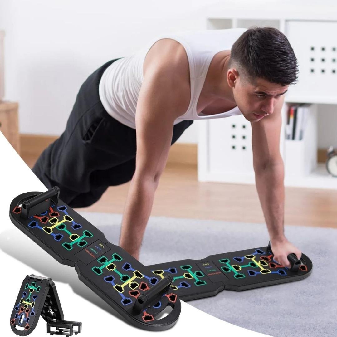 Planche de Pompes Multizone – Entraînement Ciblé, Résultats Précis